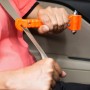 FIRST AID ONLY Marrteau de secours 2 en 1, orange, pack de 2