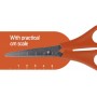 WESTCOTT Ciseaux de bricolage pour enfants, rouge