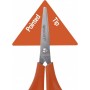 WESTCOTT Ciseaux de bricolage pour enfants, rouge