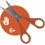 WESTCOTT Ciseaux de bricolage pour enfants, rouge