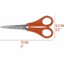WESTCOTT Ciseaux de bricolage pour enfants, rouge