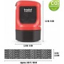 trodat Tampon de confidentialit ID Protector+, rouge