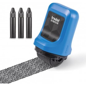 trodat Set tampon de confidentialit ID Protector, bleu