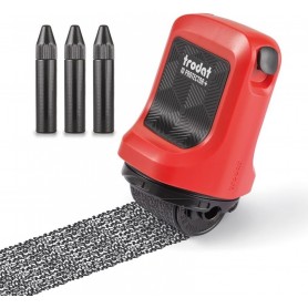 trodat Set tampon de confidentialit ID Protector+, rouge