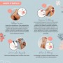 COLOP Pierre de tatouage LaDot \"fleur\", moyen