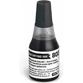 COLOP Encre pour tampon encreur 802, schage rapide, noir
