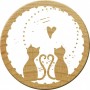 COLOP Tampon motif Woodies \"chats\"