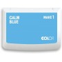 COLOP Tampon encreur MAKE 1, 90 x 50 mm, calm blue