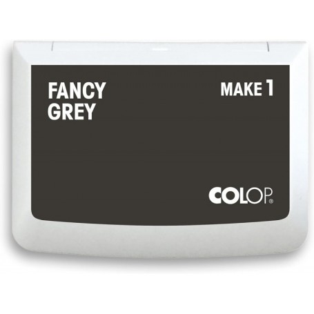 COLOP Tampon encreur MAKE 1, 90 x 50 mm, fancy grey