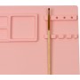 WEDO Tapis de peinture en silicone, rose
