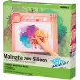 WEDO Tapis de peinture en silicone, rose