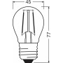 LEDVANCE Ampoule LED CLASSIC P, 1,5 Watt, E27