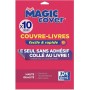Oxford Couvre-livres \"Magic Cover\", contenu: 10 feuilles