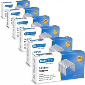 RAPESCO Heftklammern Business Pack, 24/6 mm, verzinkt