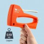 TACWISE Agrafeuse manuelle Z2 53-13L, plastique, orange/