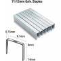 TACWISE Agrafes 71/12 mm galvanises, 20.000 pices