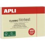 APLI Notes adhsives \"CLASSIC Notes!\", 75 x 50 mm, jaune