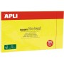 APLI Notes adhsives \"FUNNY Notes!\", 125 x 75 mm, jaune fluo