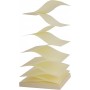 APLI Notes adhsives \"ZIG ZAG Notes!\", 75 x 75 mm, jaune