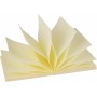 APLI Notes adhsives \"ZIG ZAG Notes!\", 75 x 75 mm, jaune
