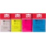 APLI Notes adhsives, 75 x 75 mm, incolore transparent