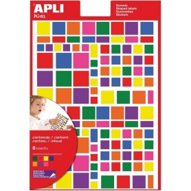 APLI kids Gommettes \"Carr\", en sachet