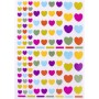 APLI kids Gommettes \"Coeur\", en sachet