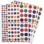 APLI kids Gommettes \"Rond\", kraft nature, en sachet