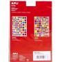APLI kids Gommettes \"Etoile\" couleurs mtallises, assorti