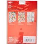 APLI kids Gommettes \"Carr\" couleurs mtallises, assorti