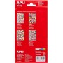 APLI kids Gommettes \"Coeur\", en sachet