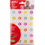 APLI kids Gommettes \"Empreintes de chat\", en sachet