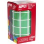APLI Kids Gommette de couleur \"carr\", en rouleau, vert