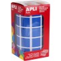 APLI Kids Gommette de couleur \"carr\", en rouleau, bleu