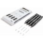 COPIC Feutre fin MULTILINER, set de 4, gris