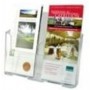 deflecto Porte-brochures \"Docuholder\", 1/3 A4 portrait