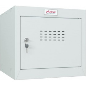 phoenix Casier cubique CL0344, serrure cl, gris clair