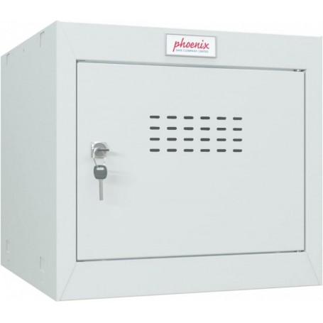 phoenix Casier cubique CL0344, serrure cl, gris clair