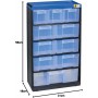 allit Casier tiroirs VarioPlus Pro 53/21, 10 compartiments