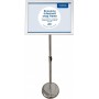 EUROPEL Porte-affiche sur pied ECONOMY + cadre, A3, argent