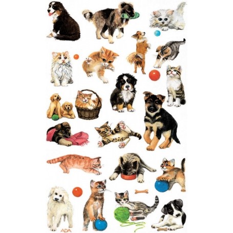ZDesign KIDS Sticker \"chiens & chats\"