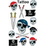 ZDesign KIDS Tatouages \"ttes de mort\", color