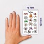 ZDesign KIDS Tatouage enfants \"araignes\", color