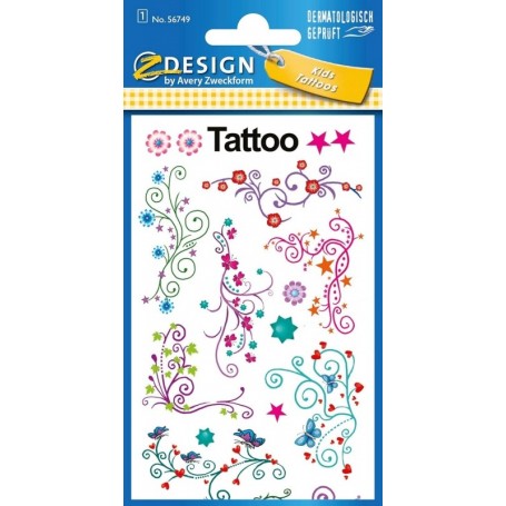 ZDesign KIDS Tatouages \"sarments\", color