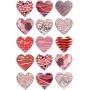 ZDesign CREATIVE Sticker \"coeurs\", film effet