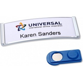 AVERY Zweckform Badge, 68 x 22 mm, set de 20, argent