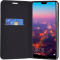 Etui folio noir pour Huawei P20