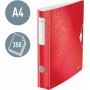 LEITZ Classeur Active WOW, 180 degrs, 60 mm, rouge