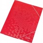 LEITZ Chemise lastique WOW, A4, carton, rouge