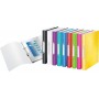 LEITZ Classeur anneaux WOW, A4, PP, 2 anneaux, rouge